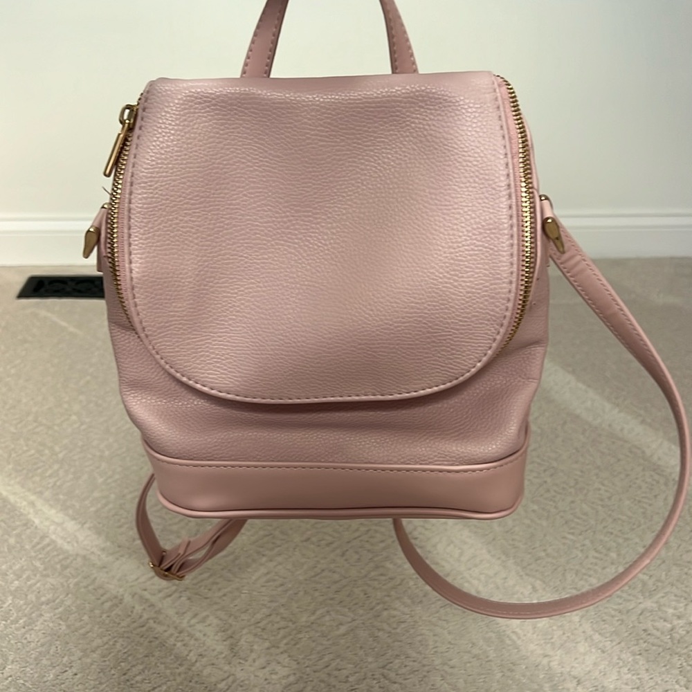 Blush Pink Mini Backpack